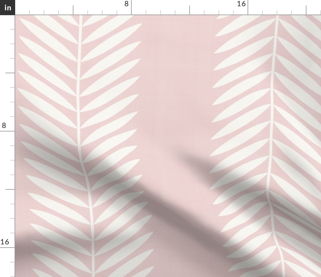 Custom Laurel Leaf Stripe Rosy Outlook