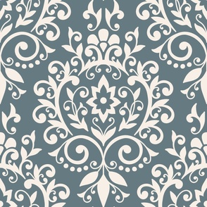 2743 D Large - Damask