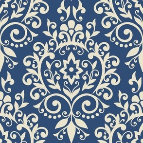 2743 A Medium - Damask