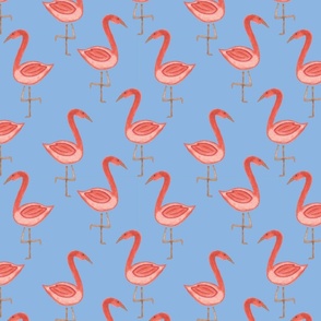 Flamingo - blue