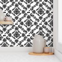 Cherry Damask Wallpaper (small)