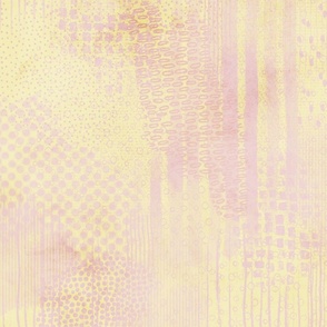 butter and piglet abstract texture - east fork glaze colors - yellow and pink textured wallpaper and fabric