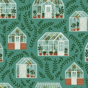Greenhouses - Lighter Green
