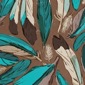Feathers kingfisher