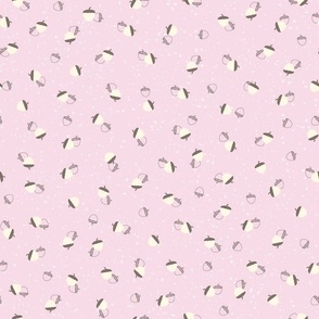Washington DC Acorns- Cotton Candy Pink: Medium
