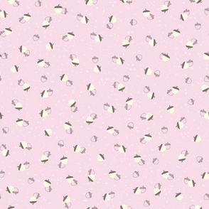 Washington DC Acorns- Cotton Candy Pink: Large