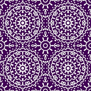 Mandala Purple 6