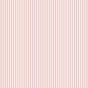 Beefy Pinstripe: Pink & Cream Thin Stripe, Pink Candy Stripe