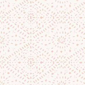 Boho Modern Wallpaper blush and cream