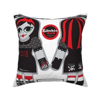 Zombie Cut and Sew Doll