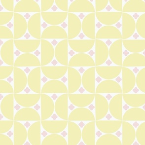 Ezra Floral Geo | SPOONFLOWER x EAST FORK | Piglet + Butter