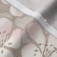 Sakura with East Fork Piglet pink- medium scale - 10.5"x21" fabric / 12"x24" wallpaper