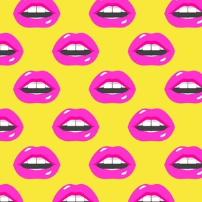 Pop Art Lips | Neon