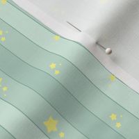 Spoonflower Design Challenge Miniature Dollhouse Wallpaper blue stripes with stars