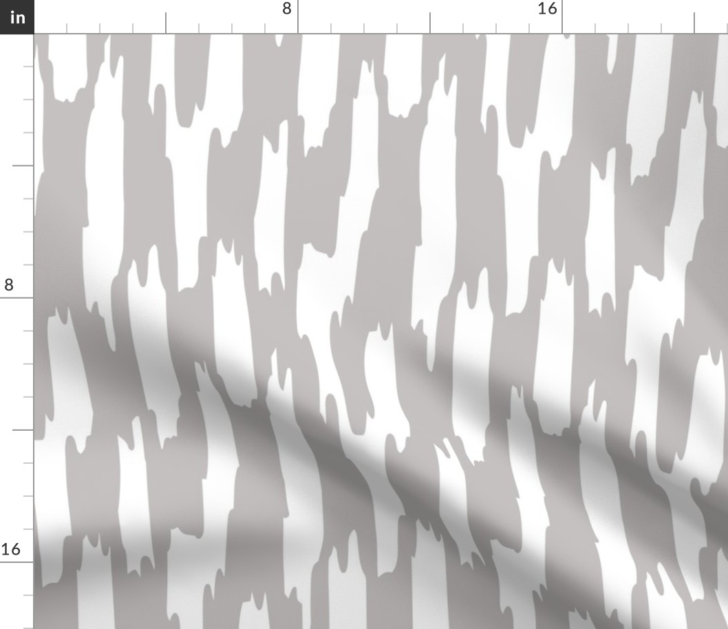 Grey & White Ikat Pattern Design for Wallpaper, Fabric, & DIY Projects