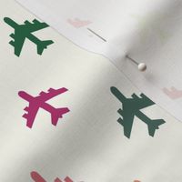 airplanes for petal signature solid colors reds pinks, greens