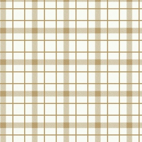 Honey oat gold plaid gingham, stripes home decor