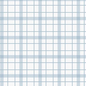 blue gingham plaid linen texture