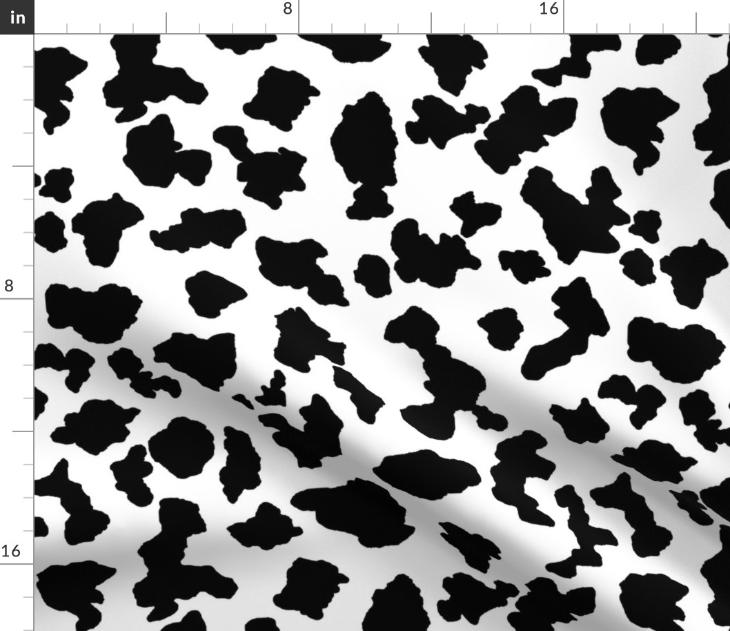 Black and White Cowhide