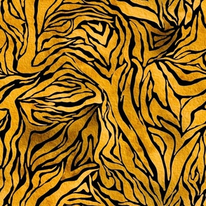 Animal tiger skin texture