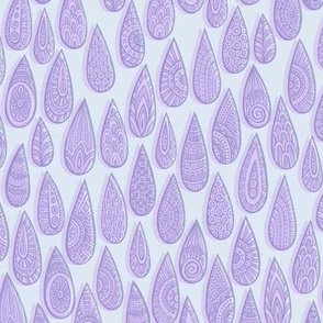 April Rain//Purple//Small Scale