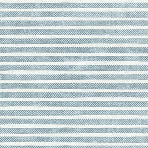 Organic Stripes - Tropical Leaves - blue coordinate - LAD23