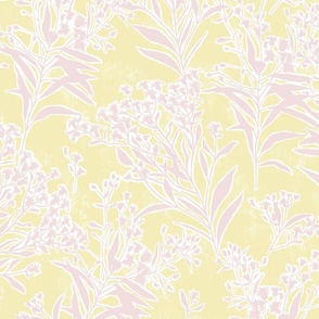 Ironweed Floral_East Fork_24x24_butter yellow and piglet pink