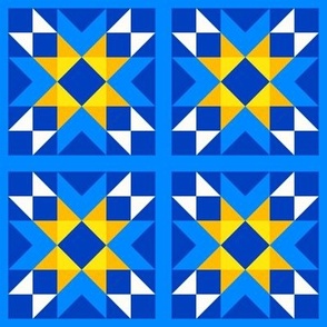 BARN QUILT STAR 04