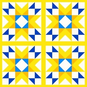 BARN QUILT STAR 06