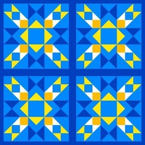 BARN QUILT STAR 08