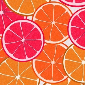 Citrus Orange and Red