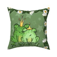 18x18 Cushion Cover Frog