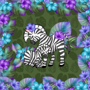 18x18 cushion cover zebra
