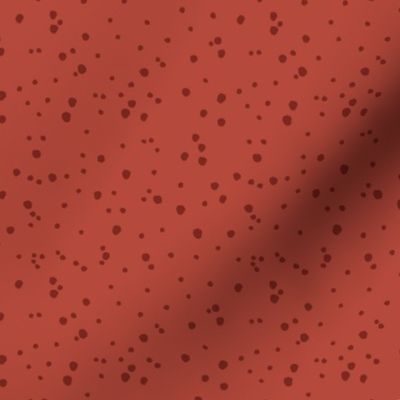 Snow dots 5" Berry dots on Poinsettia Red Nutcracker's Christmas Collection