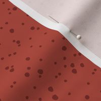 Snow dots 5" Berry dots on Poinsettia Red Nutcracker's Christmas Collection