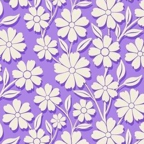 Lilac Cut Paper Flower -  Small Scale