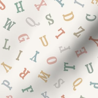 Retro Alphabet ABCs