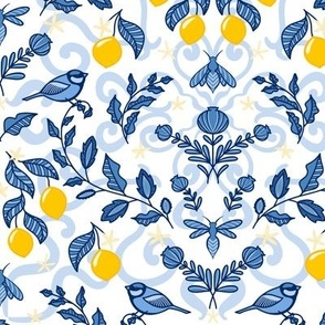 Italian Blue and Yellow | Medium scale