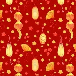 Paper Chinese lanterns