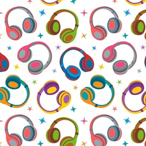 headphones pattern