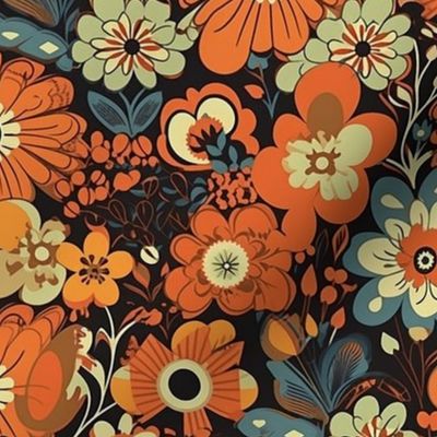 70s floral