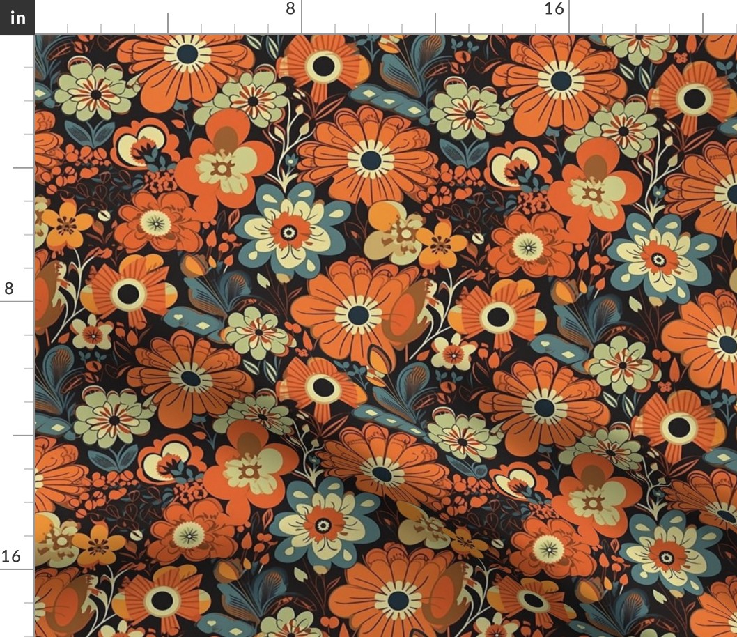 70s floral