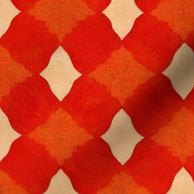 abstract red and orange pattern