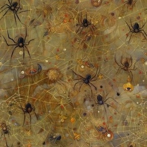 Spiders on Gold