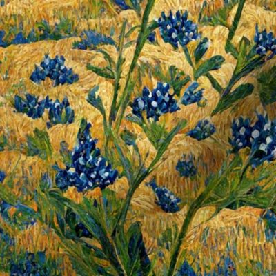 van gogh bluebonnets