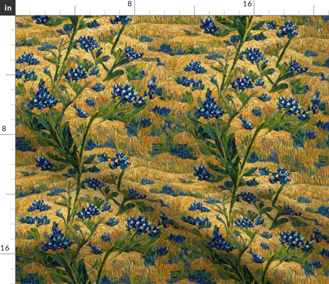 van gogh bluebonnets