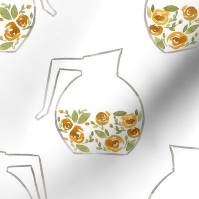 Floral Coffee Pots