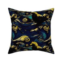 van gogh golden raven