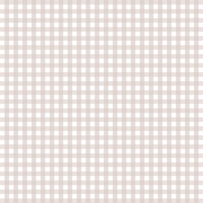 Small Grey/Pink/Beige Gingham
