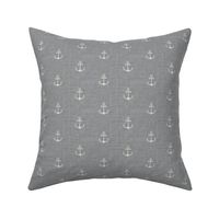 Anchor - Ivory -  Light Grey Texture